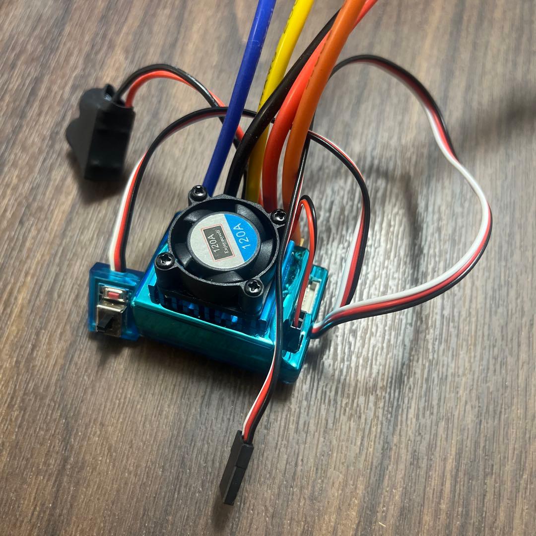 ブラシレスアンプ120A プログラムカード