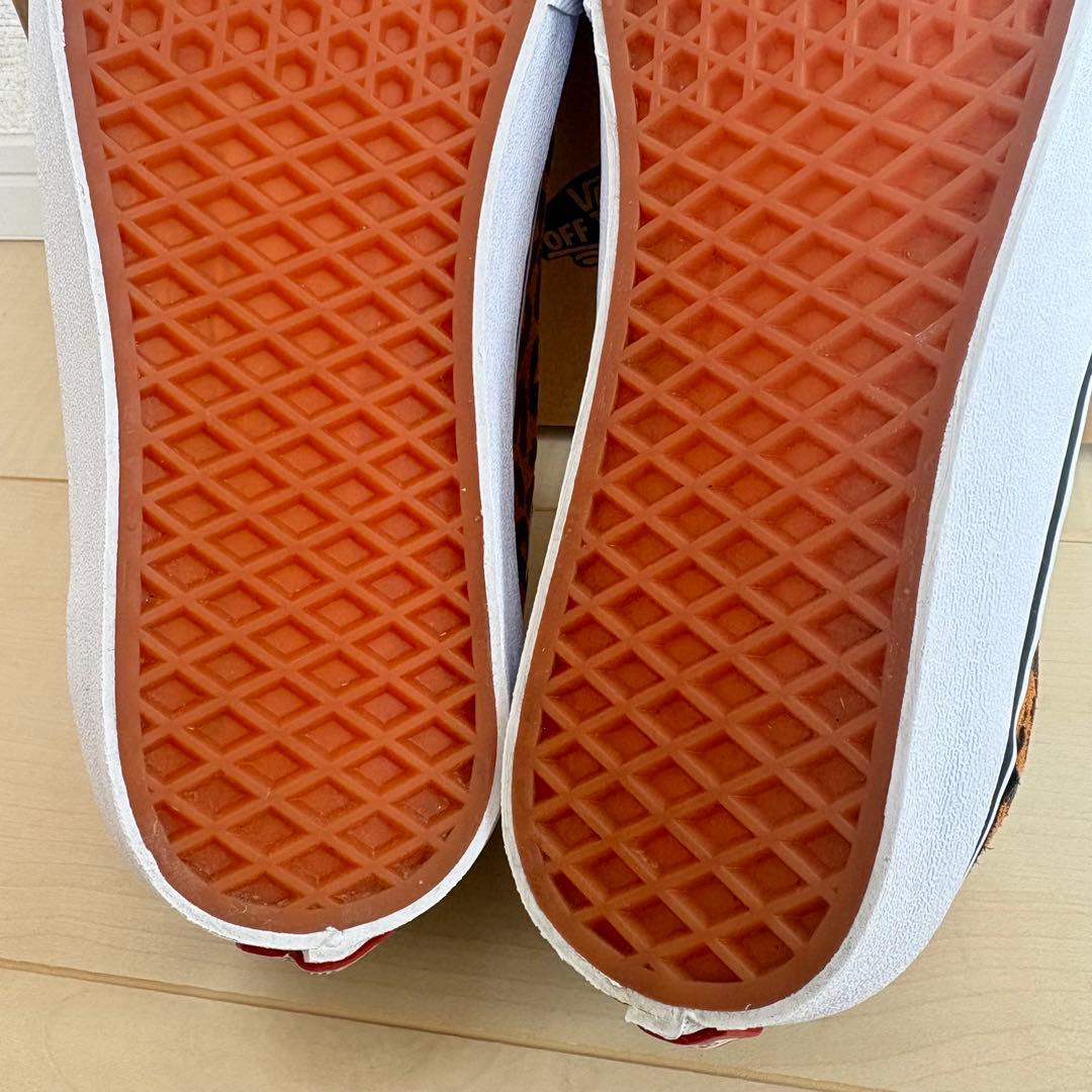 美品 VANS OLD SKOOL V36CF LEOPARD ブラウン 28㎝