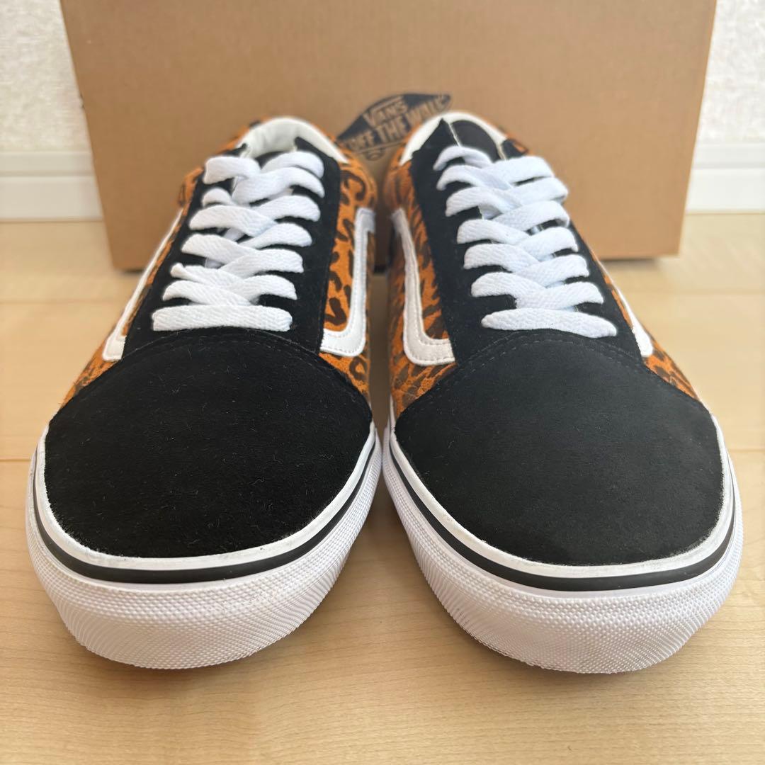 美品 VANS OLD SKOOL V36CF LEOPARD ブラウン 28㎝