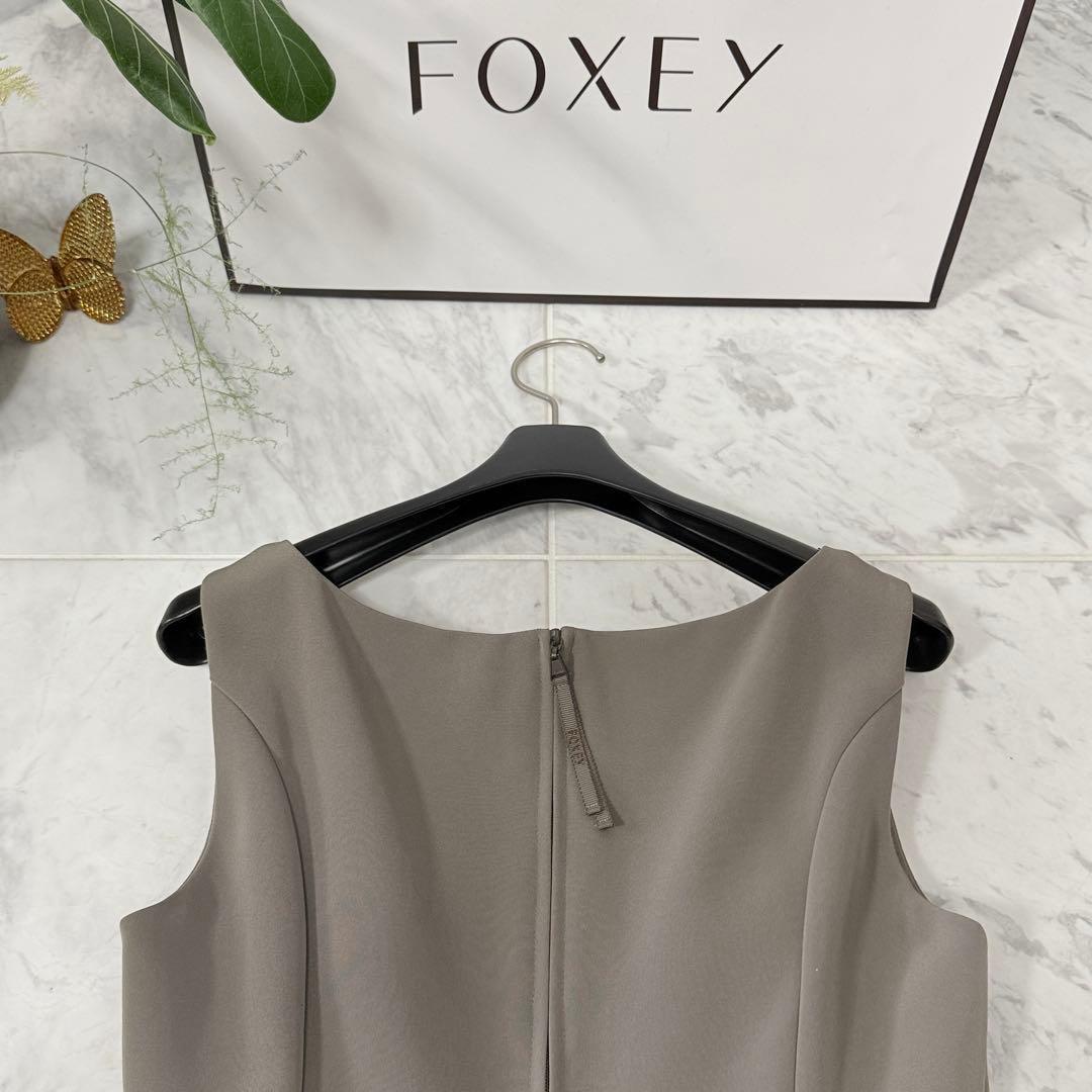 新品同様★'22年増産分★FOXEY/フォクシードレス バロン エスプレッソ38