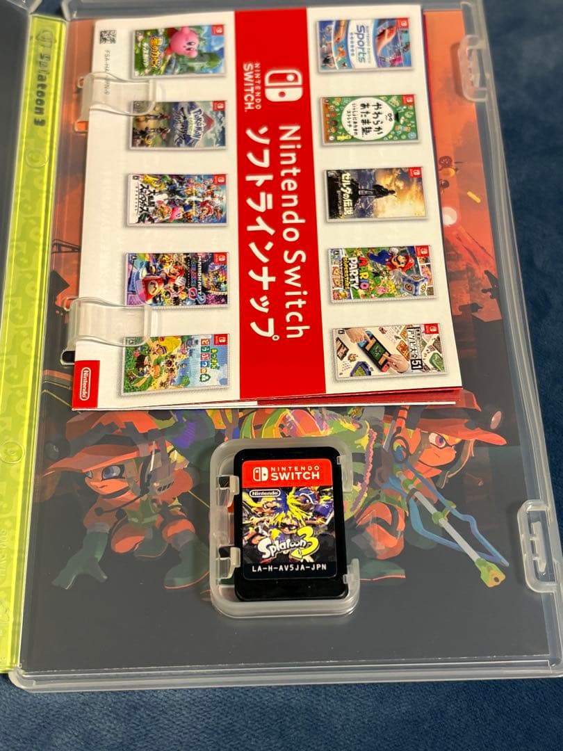 スプラトゥーン3 あつまれ動物の森　スイッチソフト　セット