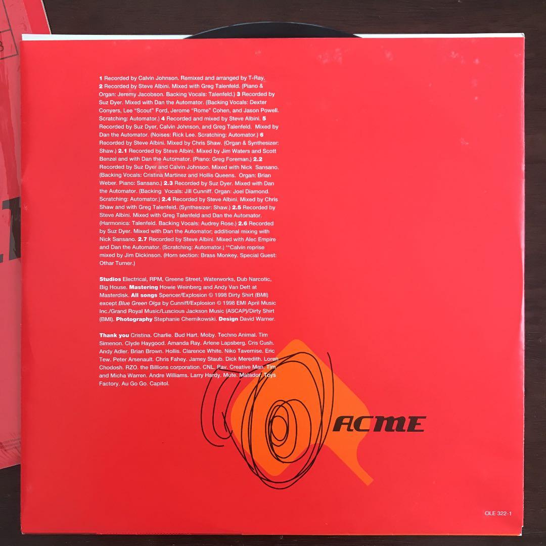 洋楽 the Jon spencer blues explosion acme