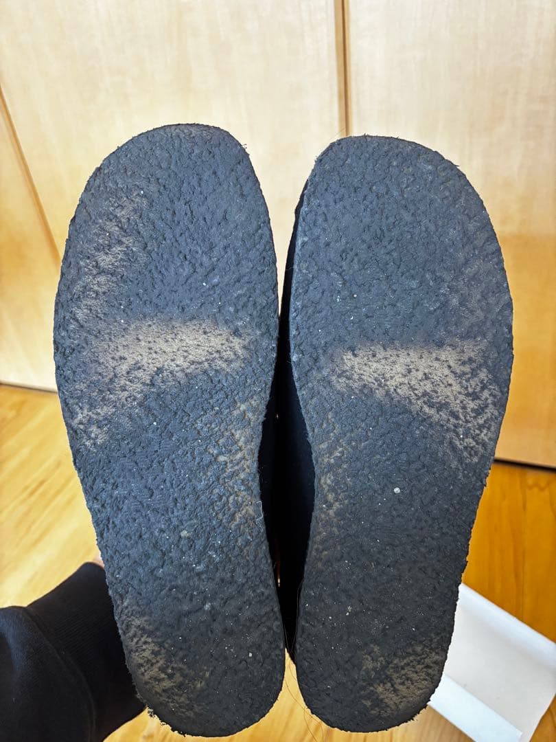 【Clarks】Wallabee ワラビー ブラックスエード 25～25.5cm
