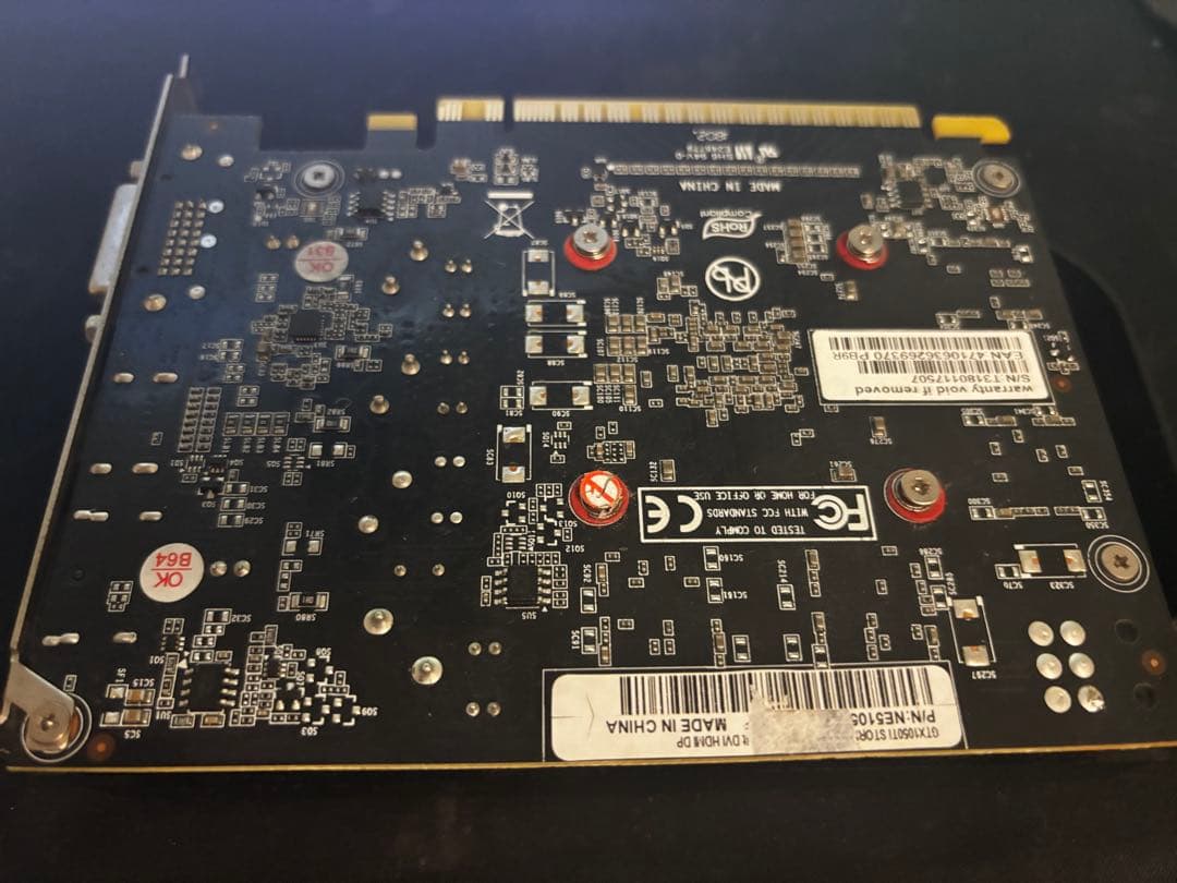 PALIT GTX 1050 Ti グラフィックボード