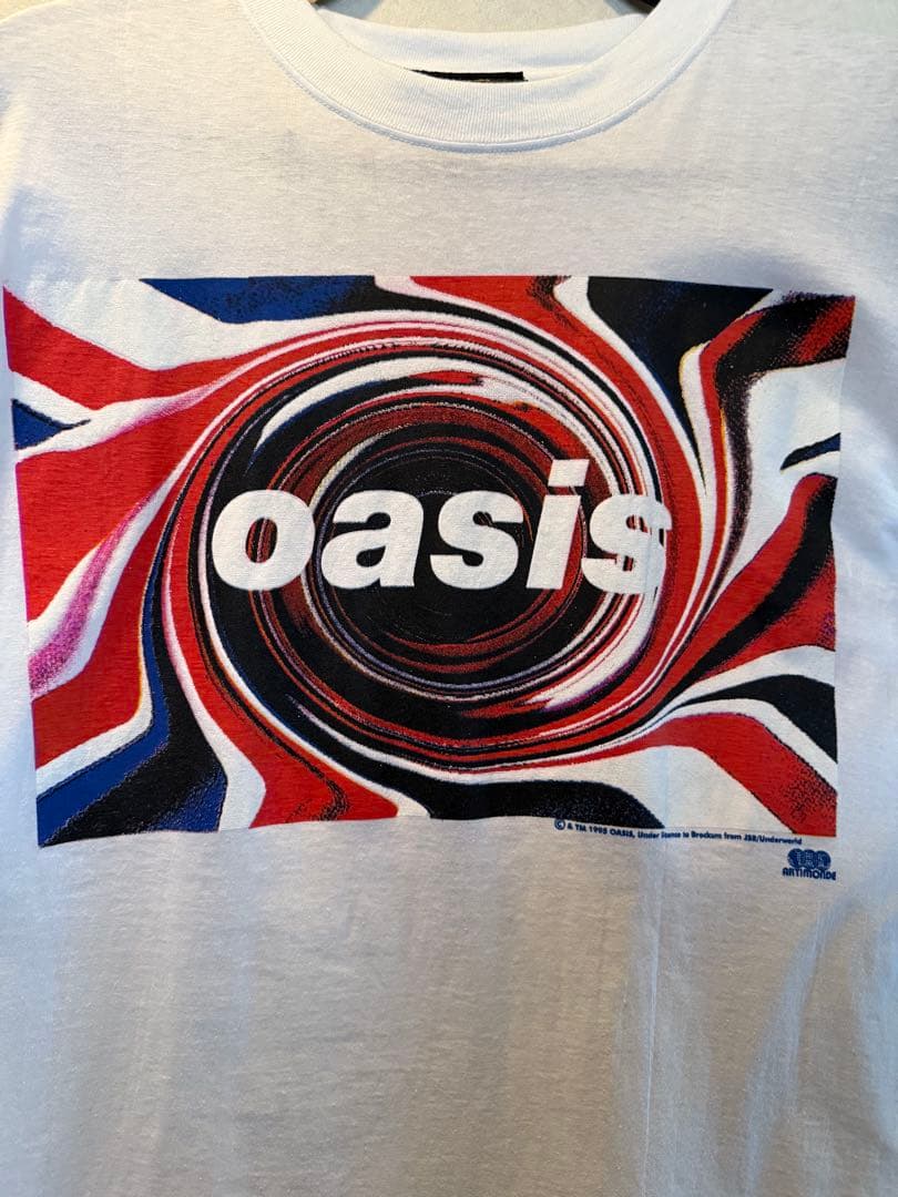 oasis ビンテージ　tシャツ ユニオンジャック　サイズXL 超美品