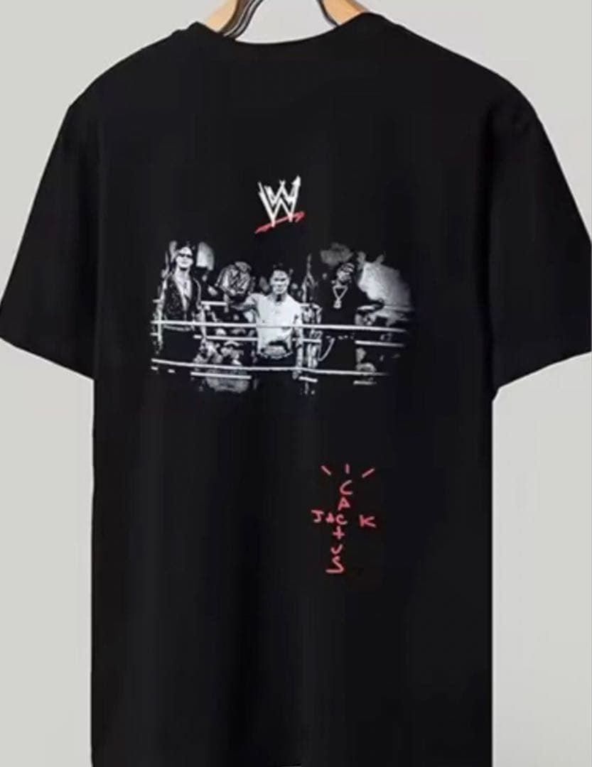 WWE Tシャツtravis scottジョンシナ、ロックLサイズ