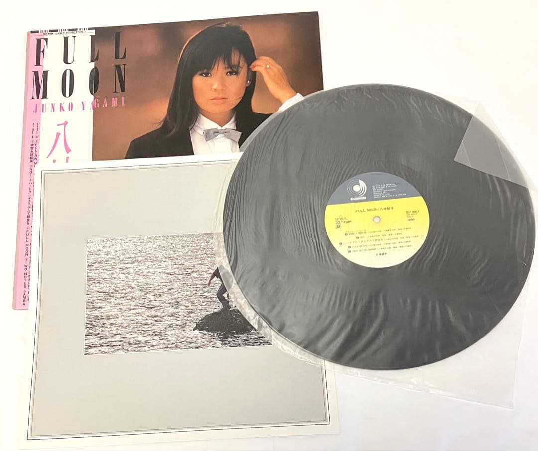 八神純子 FULL MOON 、奇跡Ⅱ LPレコード