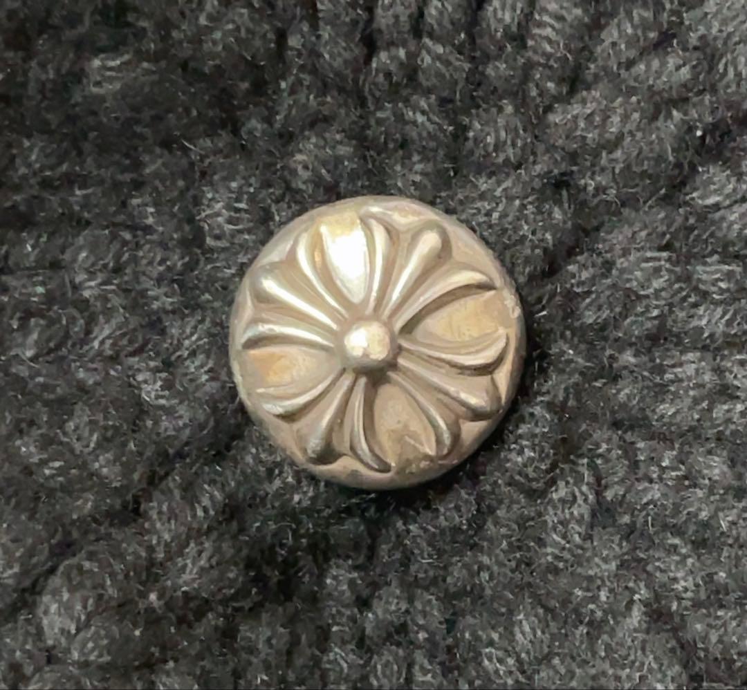 正規品【CHROME HEARTS(クロムハーツ)】ニット帽　帽子　レザー