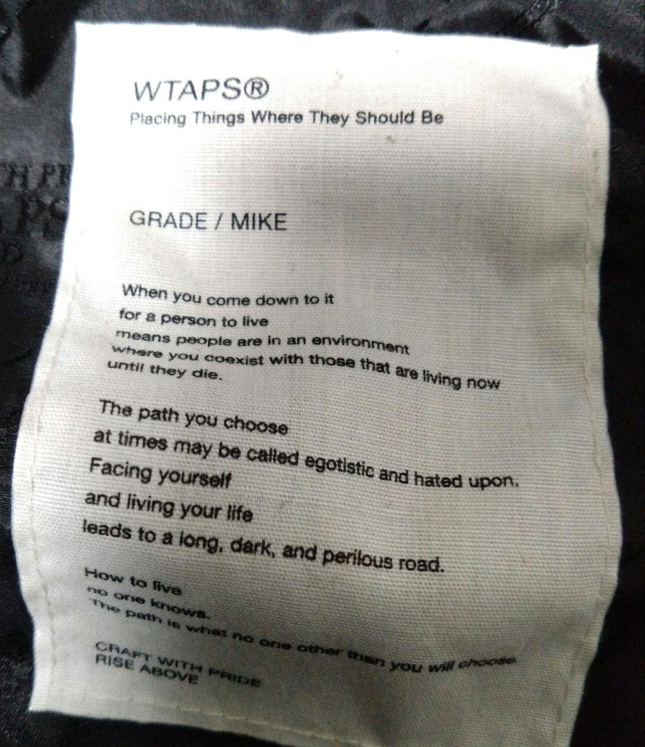 WTAPS グリーン✖ブラックチェックジャケット