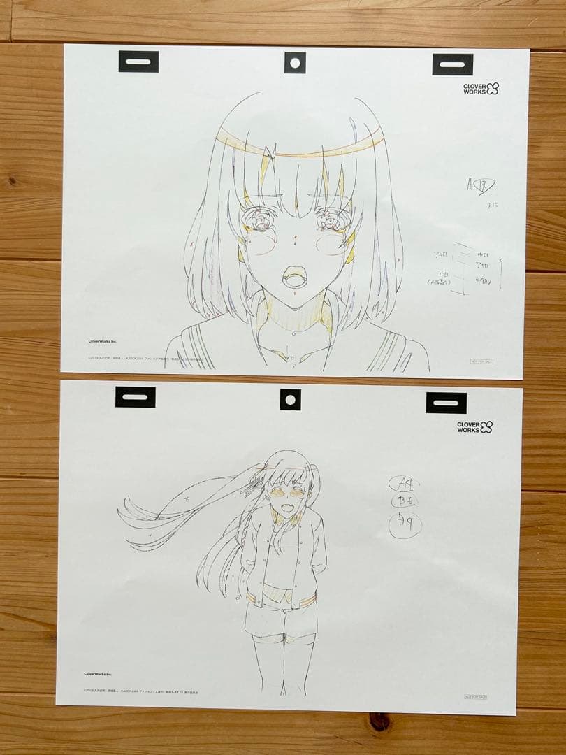 劇場版 冴えない彼女の育てかた Fine 入場者 特典 複製原画15枚セット