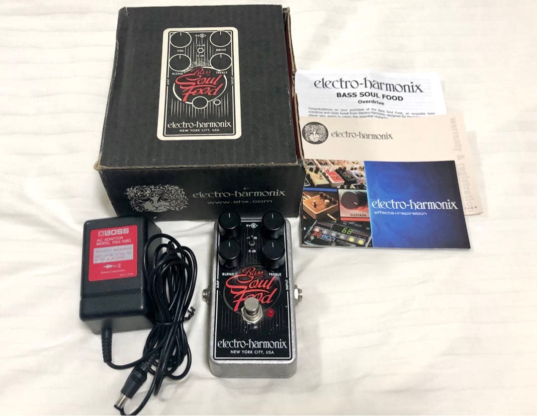 Electro-Harmonix Bass Soul Food ACアダプター付