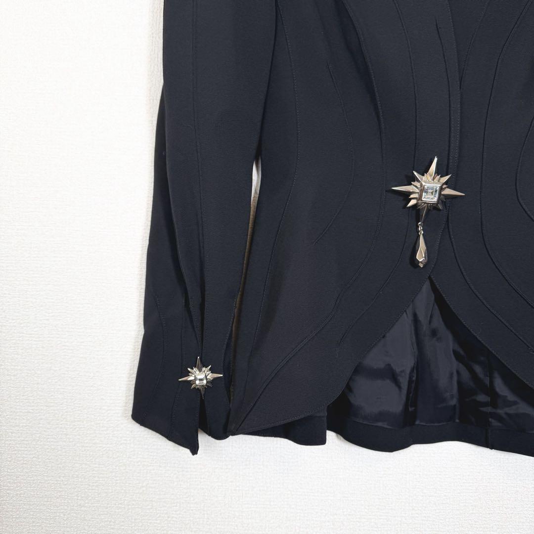 ティエリーミュグレー Thierry Mugler テーラードジャケット スター