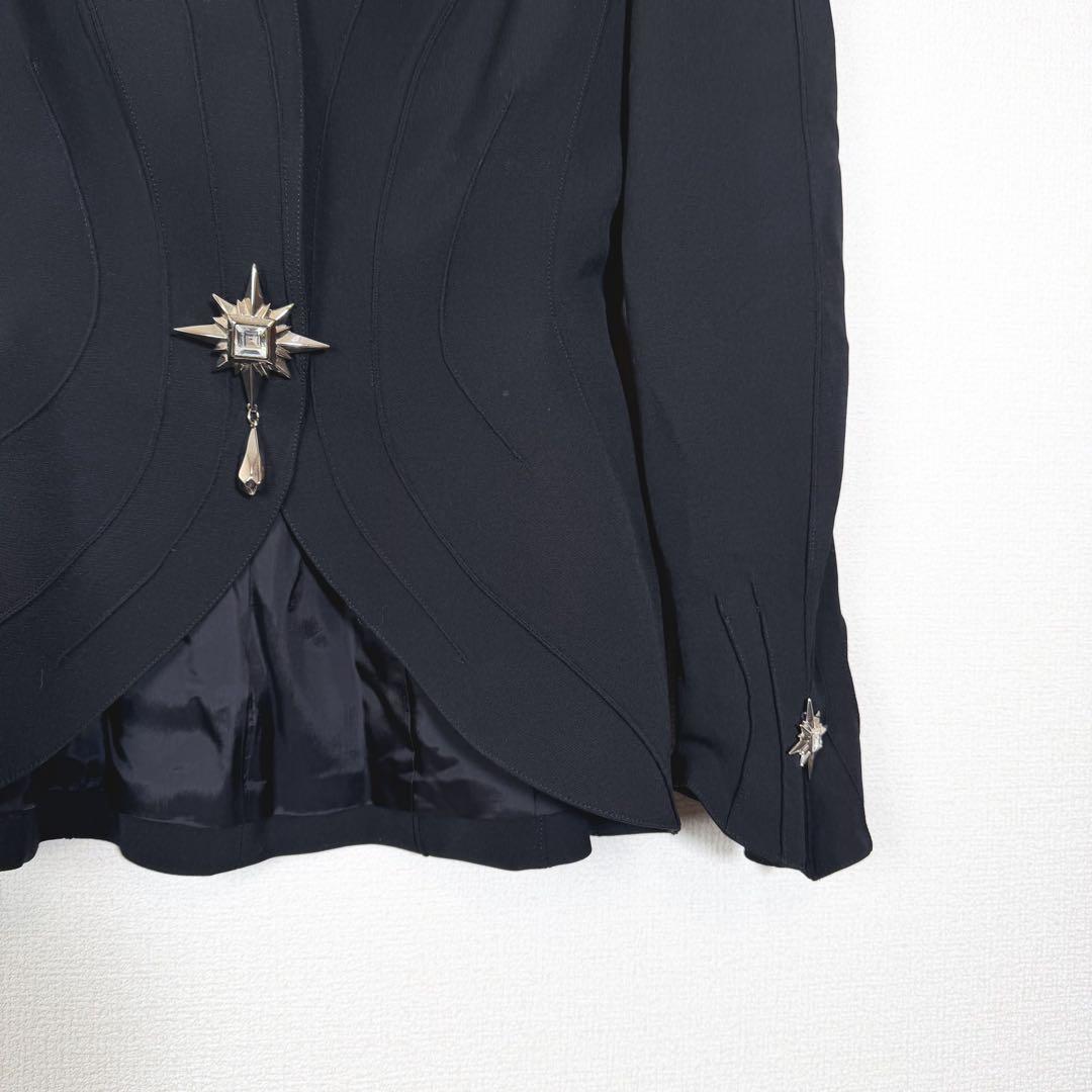 ティエリーミュグレー Thierry Mugler テーラードジャケット スター