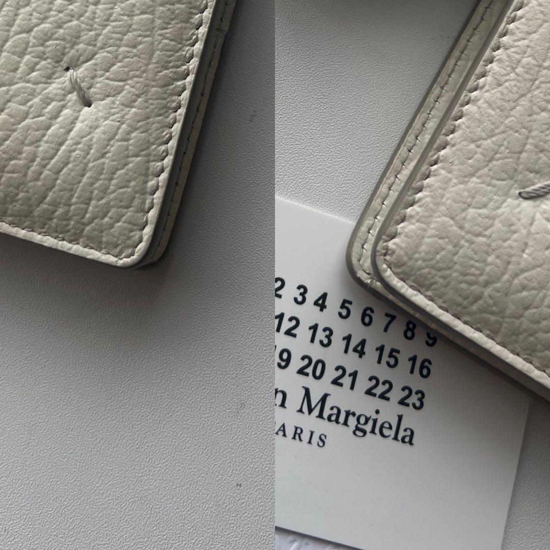 266 極上美品 MaisonMargiela メゾンマルジェラ 3つ折り財布