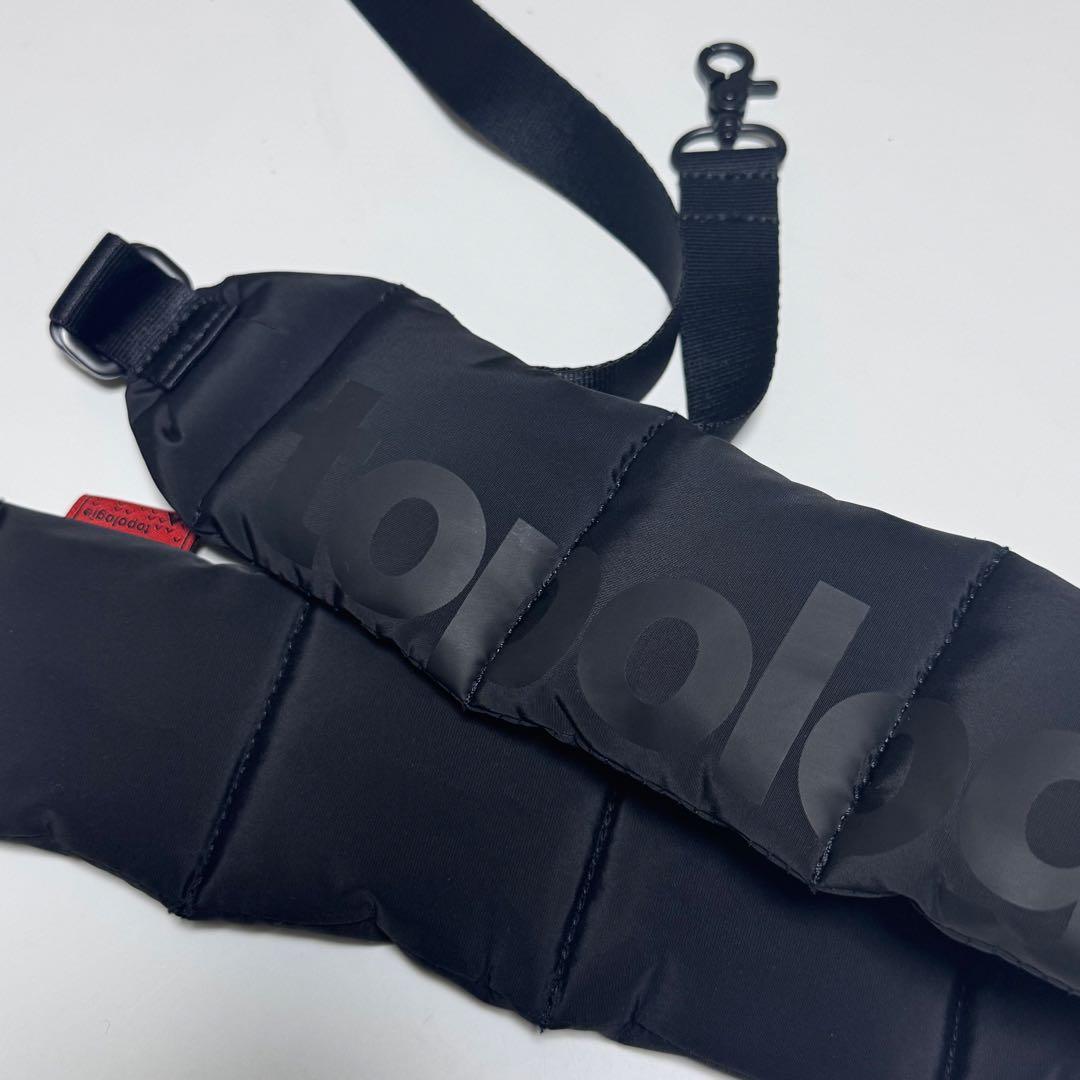 【新品未使用】topologie Puffer Strap ブラック