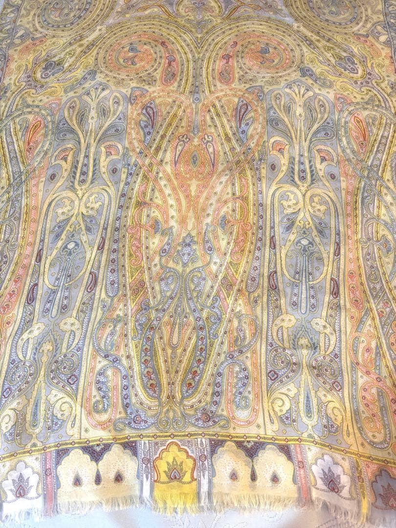 美品⭐︎ETRO エトロ 春夏 ストール シルク ペイズリー 柄 イタリア製