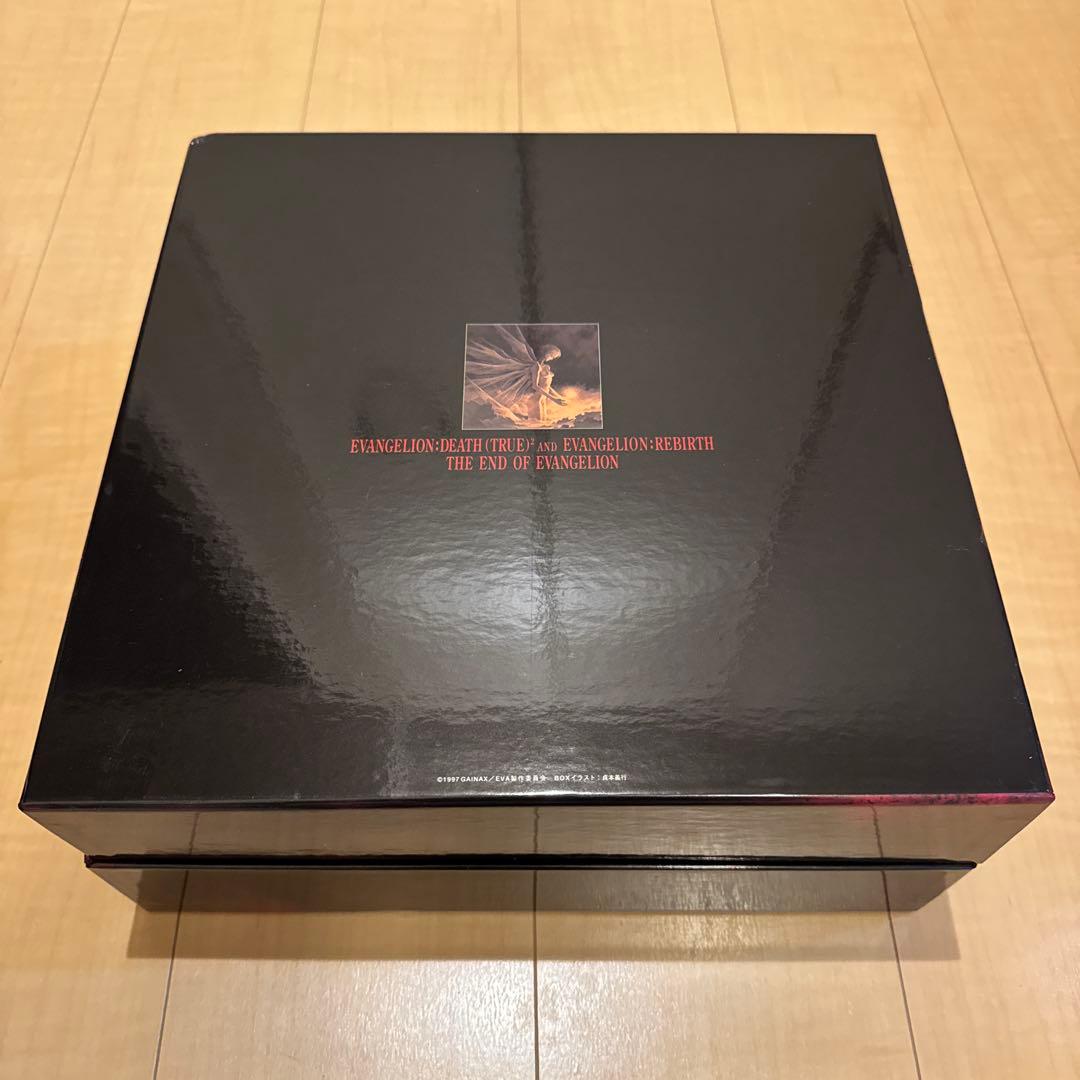 未使用品 LD 劇場版 新世紀エヴァンゲリオン 完全初回限定版 BOX 難あり