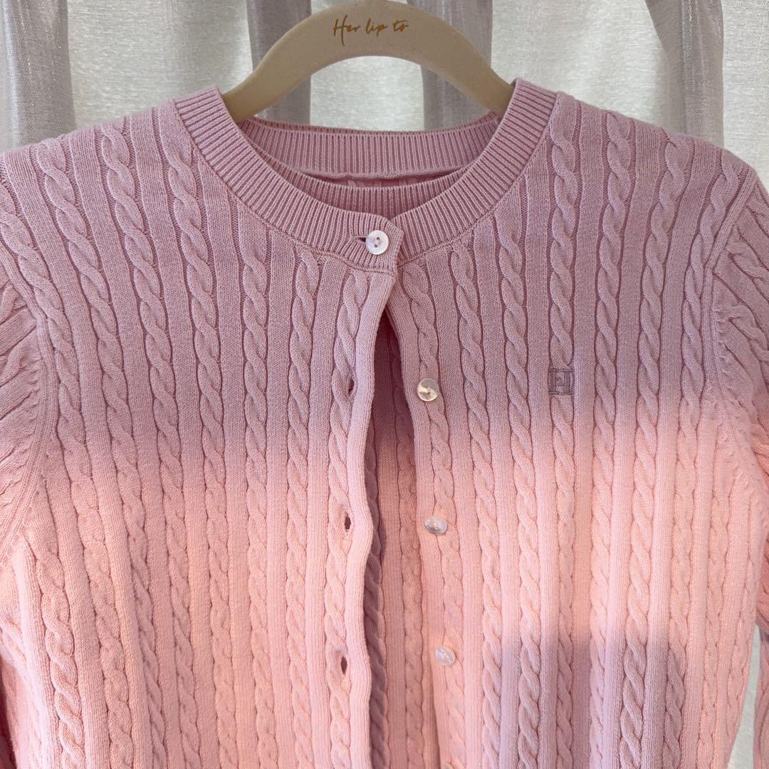 【美品】Herlipto Essential Cable Knit Set