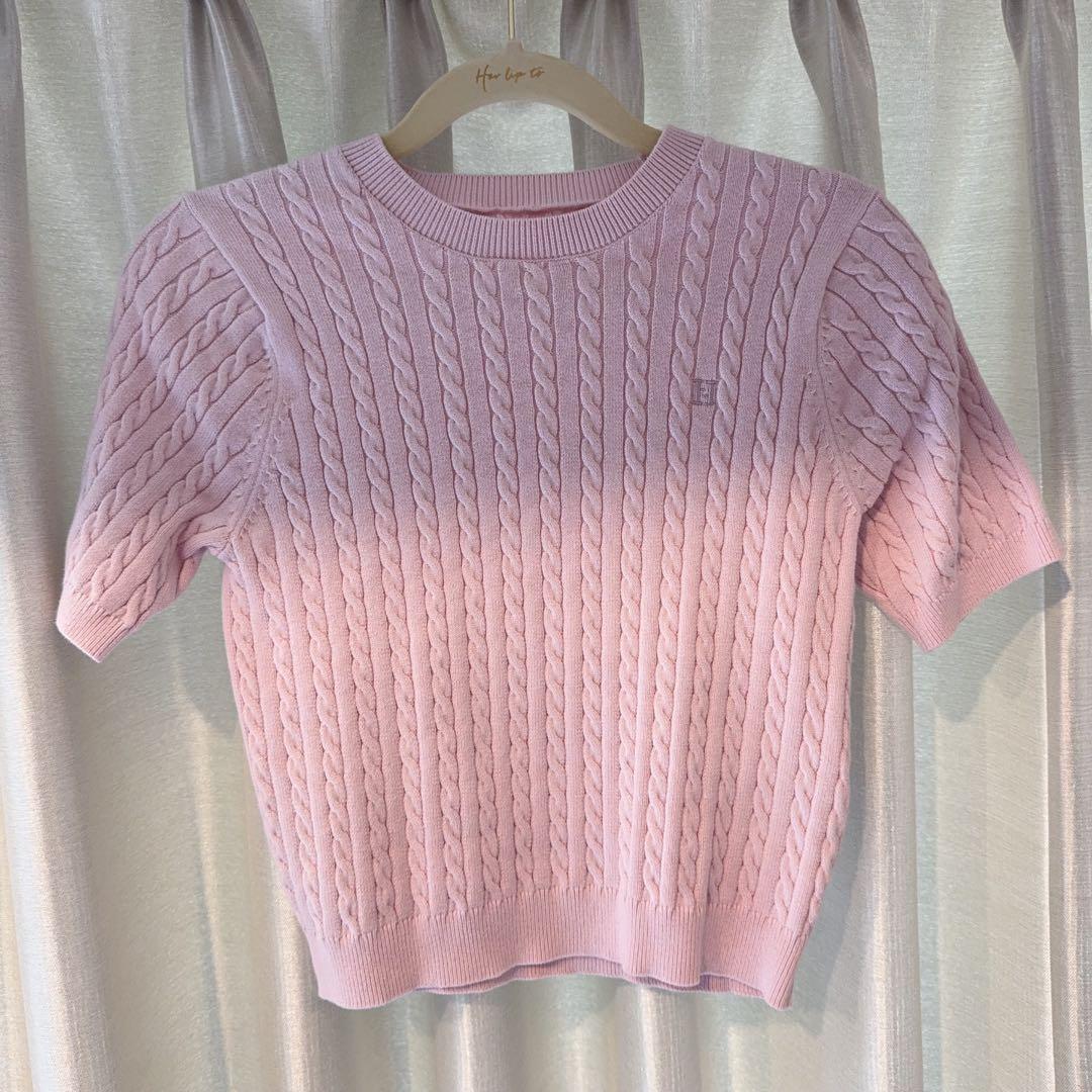 【美品】Herlipto Essential Cable Knit Set