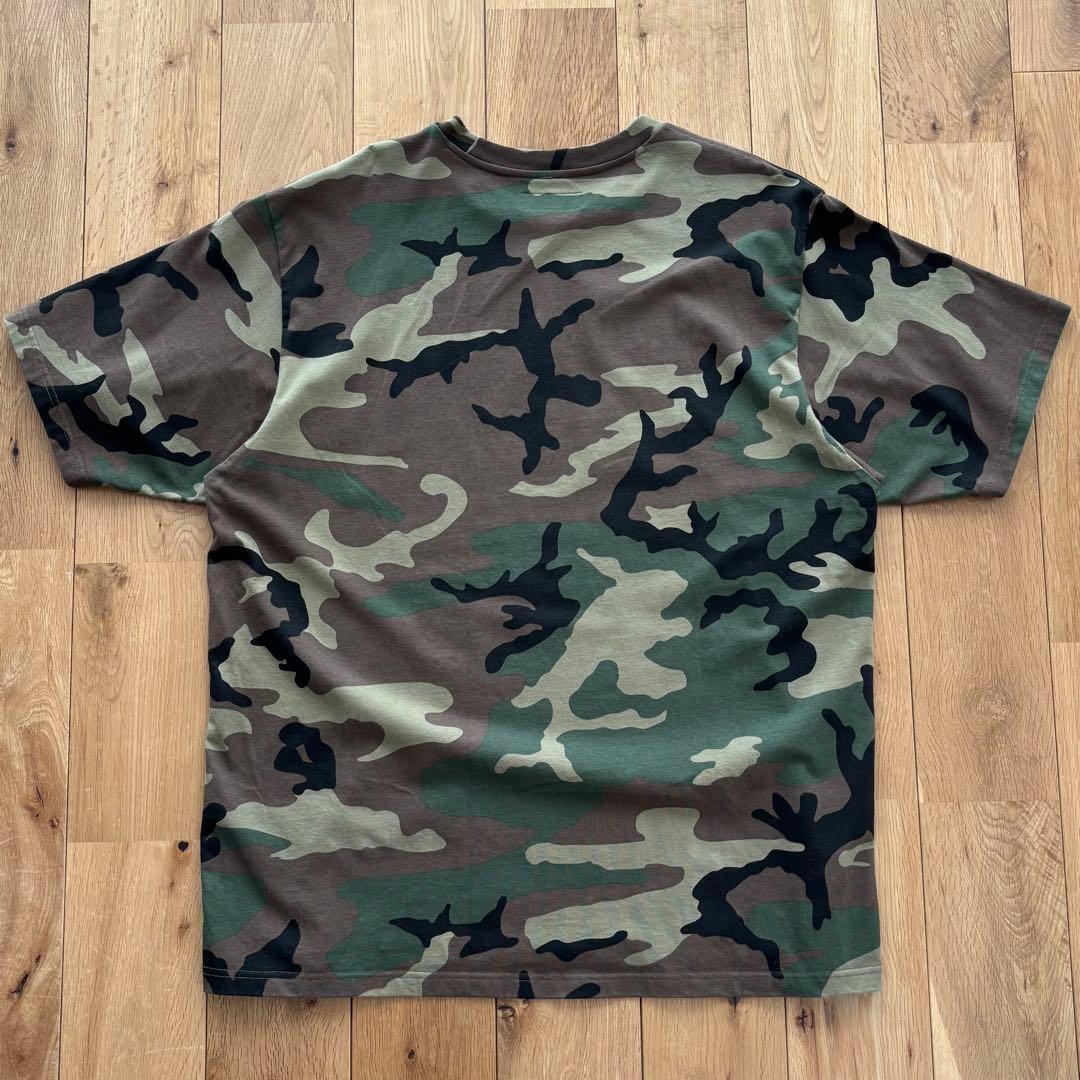 Supreme Small Box Tee Woodland Camo L カモ