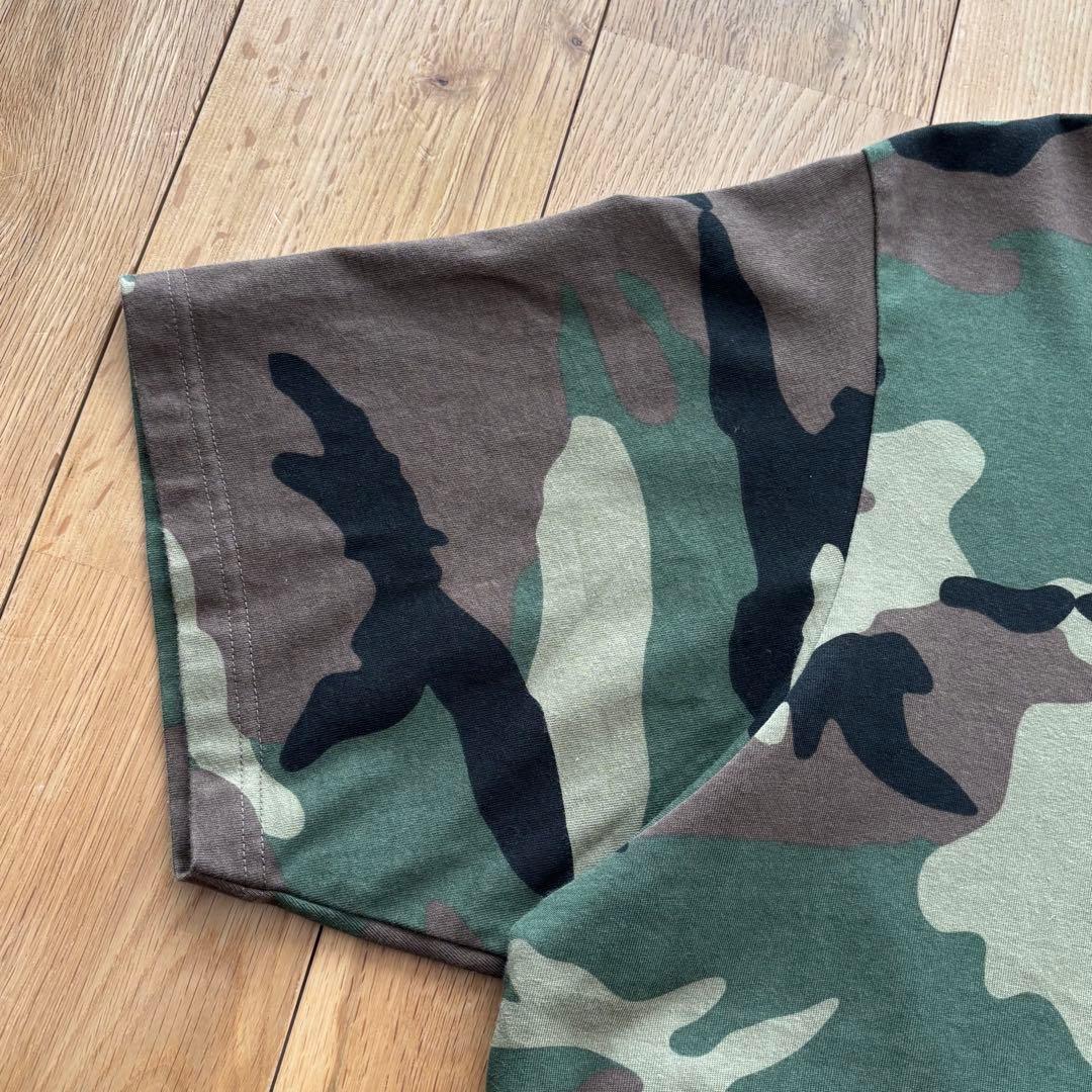 Supreme Small Box Tee Woodland Camo L カモ