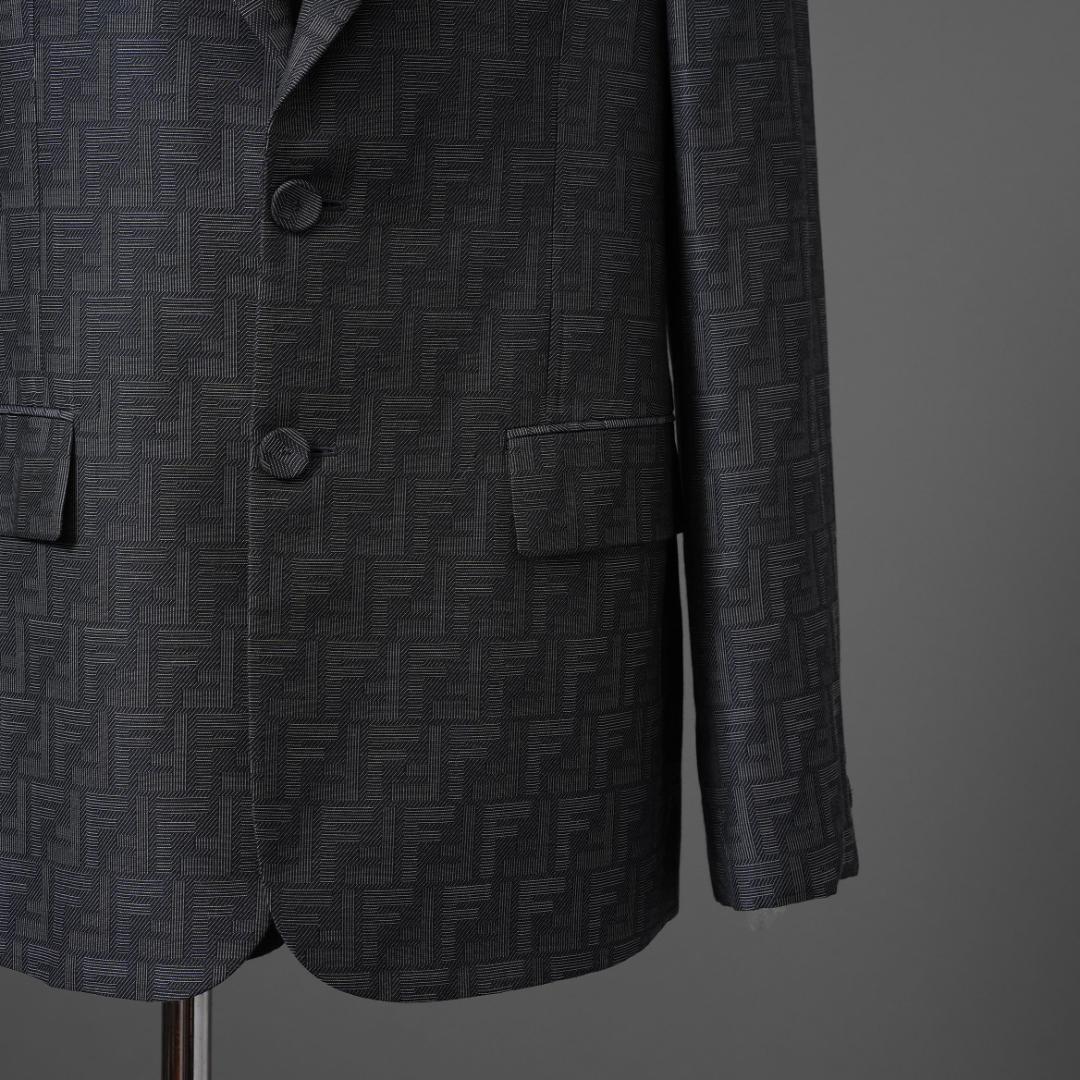 FENDI 23AW FFロゴ (ズッカ柄) ジャカードファブリック ジャケット