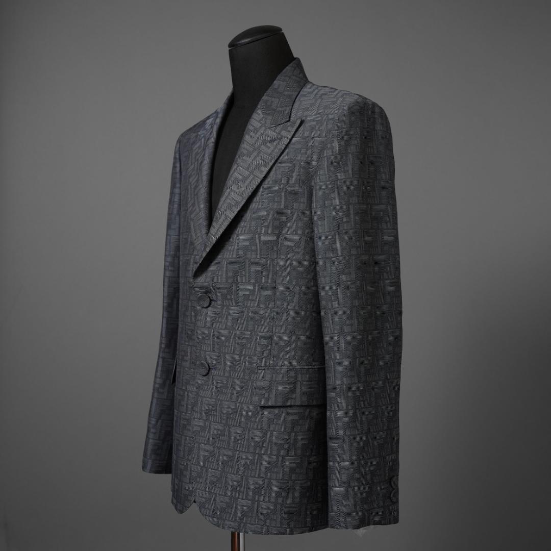 FENDI 23AW FFロゴ (ズッカ柄) ジャカードファブリック ジャケット