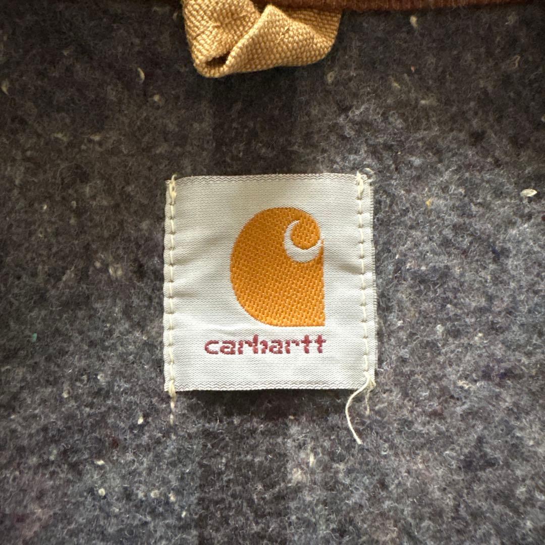 carhartt デトロイトジャケット　ブラウン　usa製 希少　美品　ベージュ