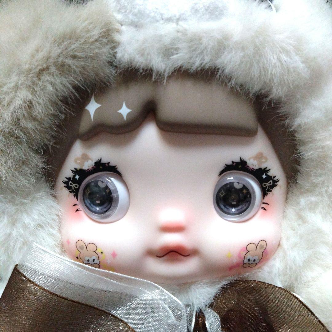 nommi 400% キノコ帽子 しいたけ モカ ぬいぐるみ うさぎ