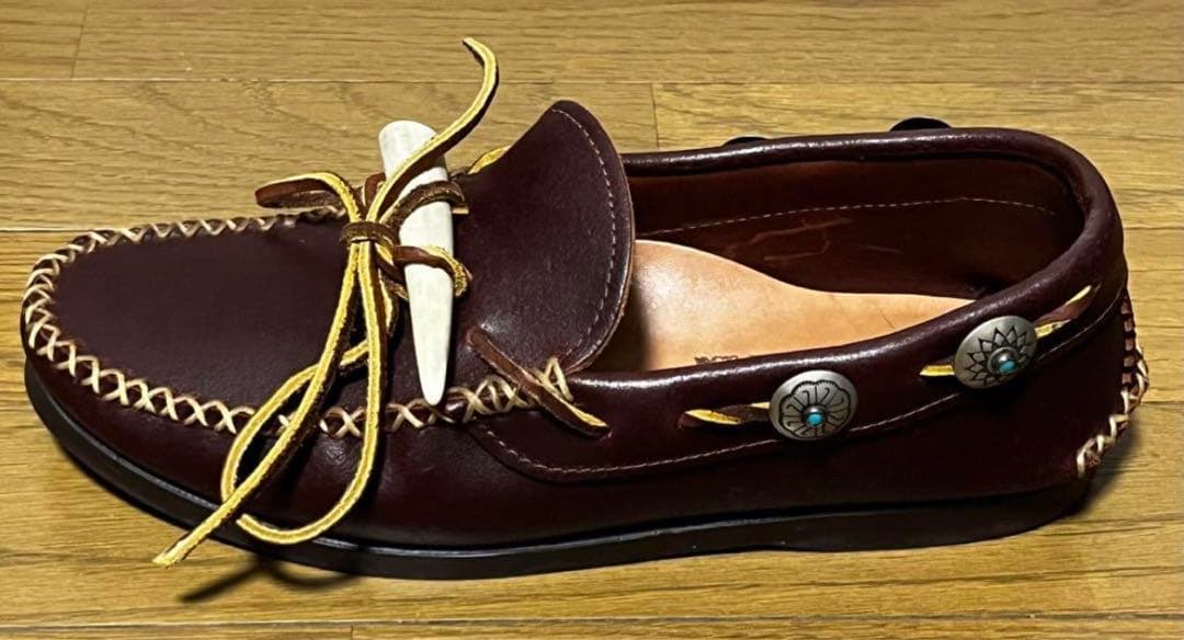 3月末販売終了　YUKETEN モカシンシューズ