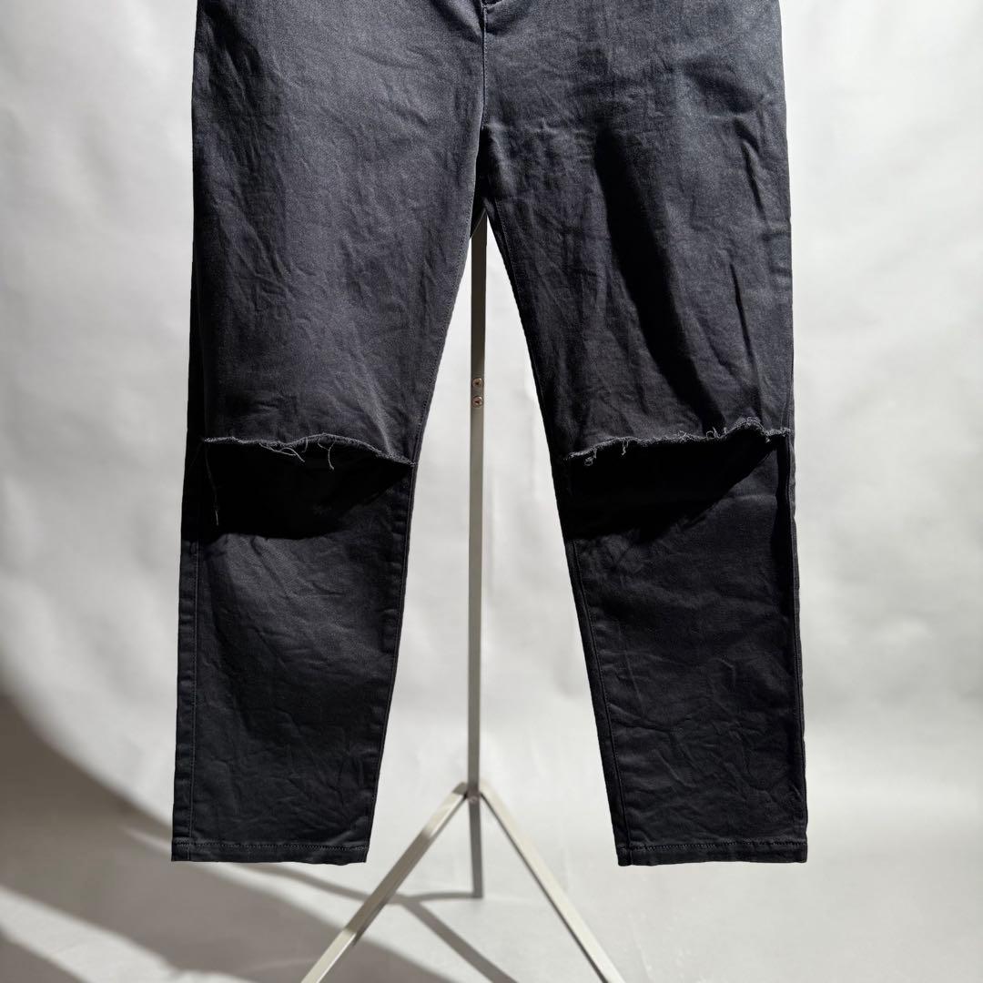 美品 UNDERCOVER 18SS 膝破れパンツ size3 BLACK