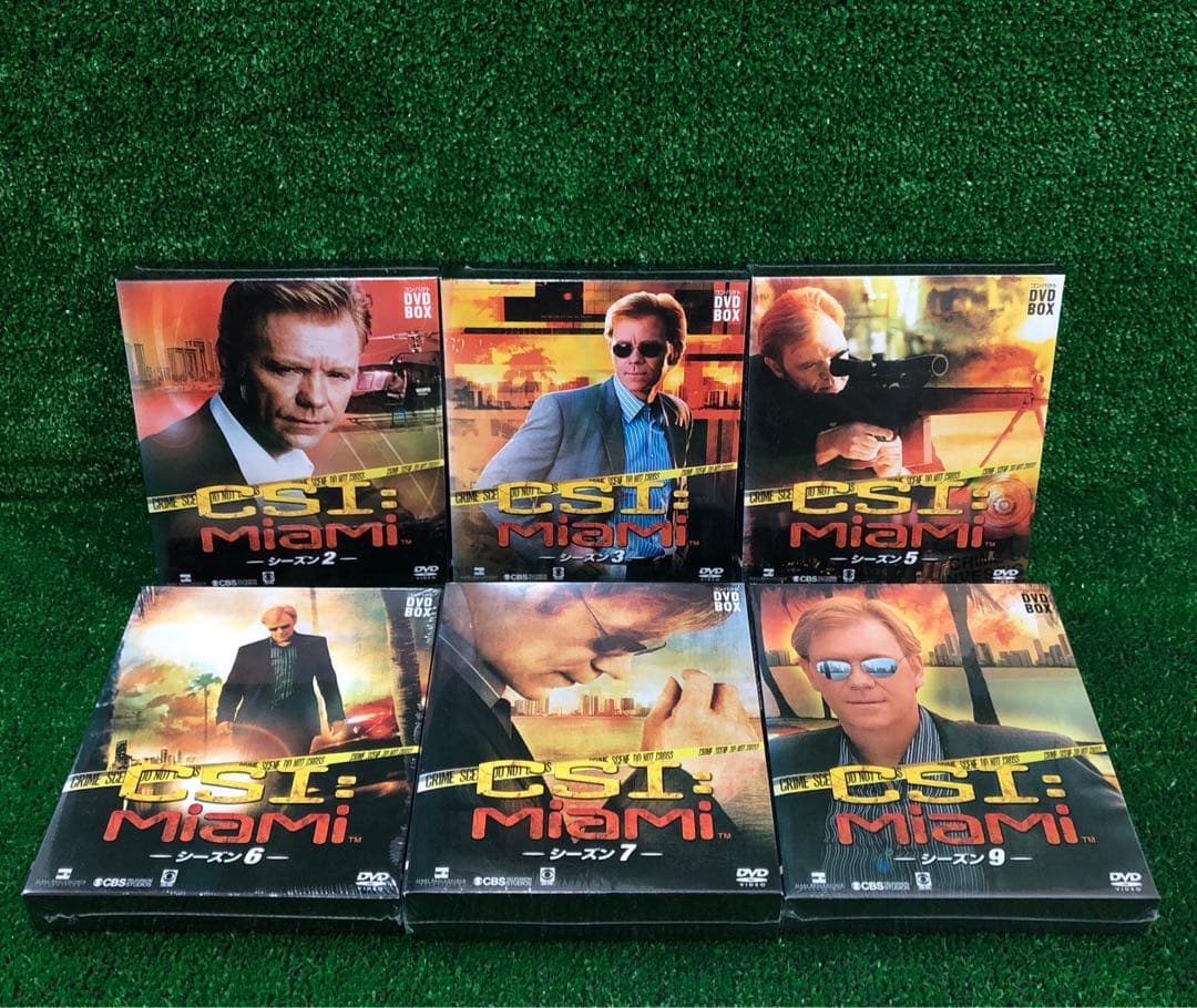 CSI:マイアミ シーズン2 3 5 6 7 9 コンパクトDVD BOX 新品