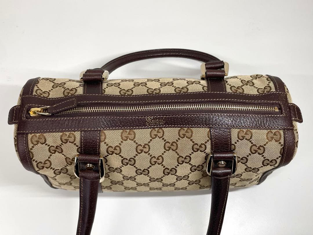 【TK】Gucci GGパターン キャンバス ミニ ボストンバッグ