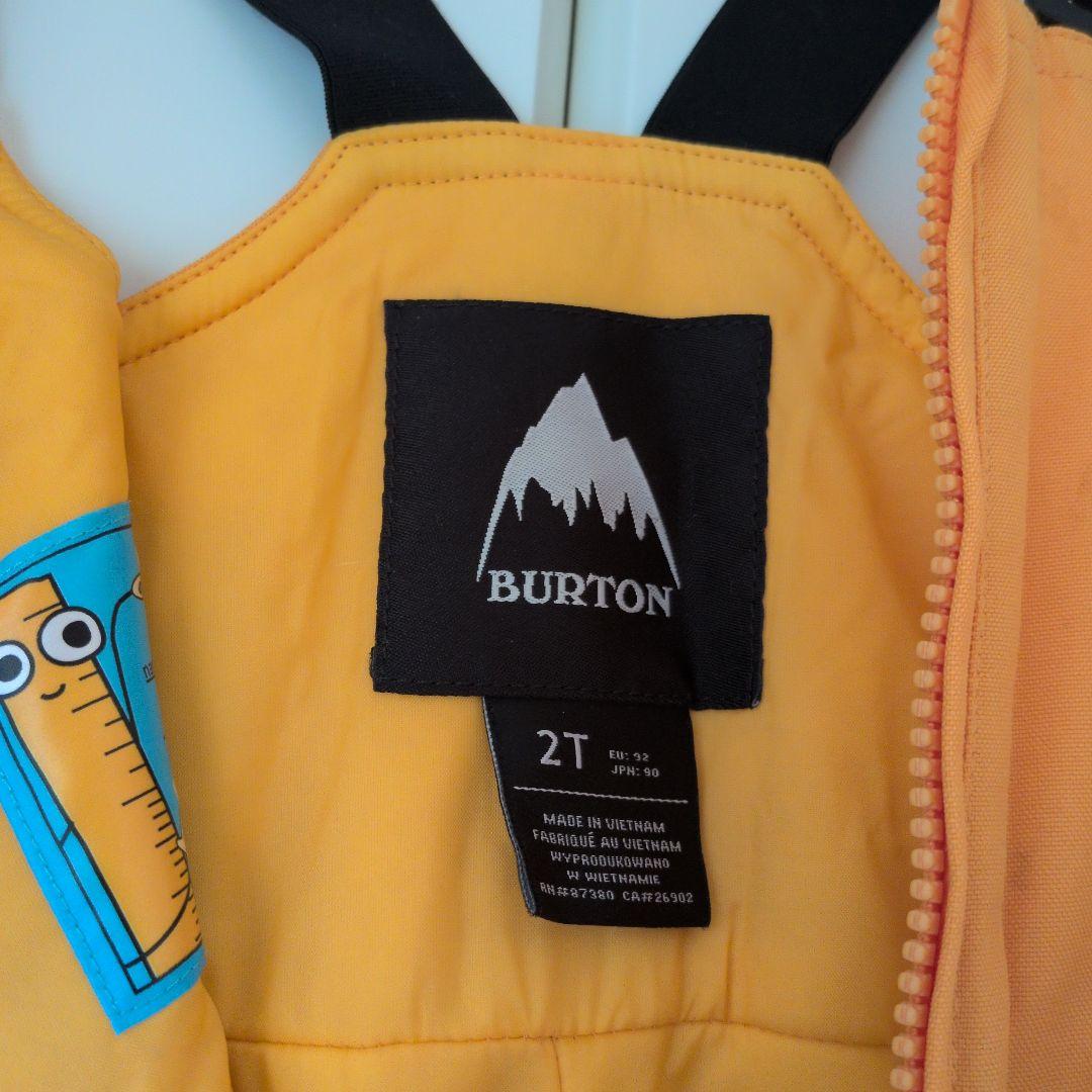 BURTON バートン 子ども用90cmスノーボードウェア スキーウェア上下