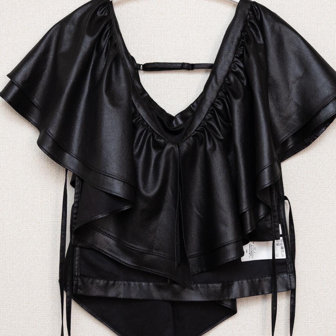 AMERI アメリビンテージUMBRELLA RAFFLE TOP　フリルベスト