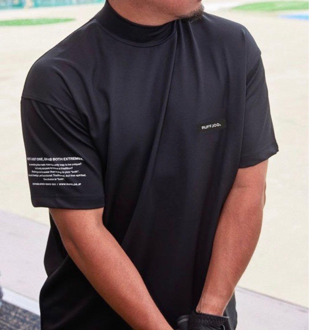 メンズウェア RUFFLOG VERTICAL LOGO MOCK NECK SHIRTS L