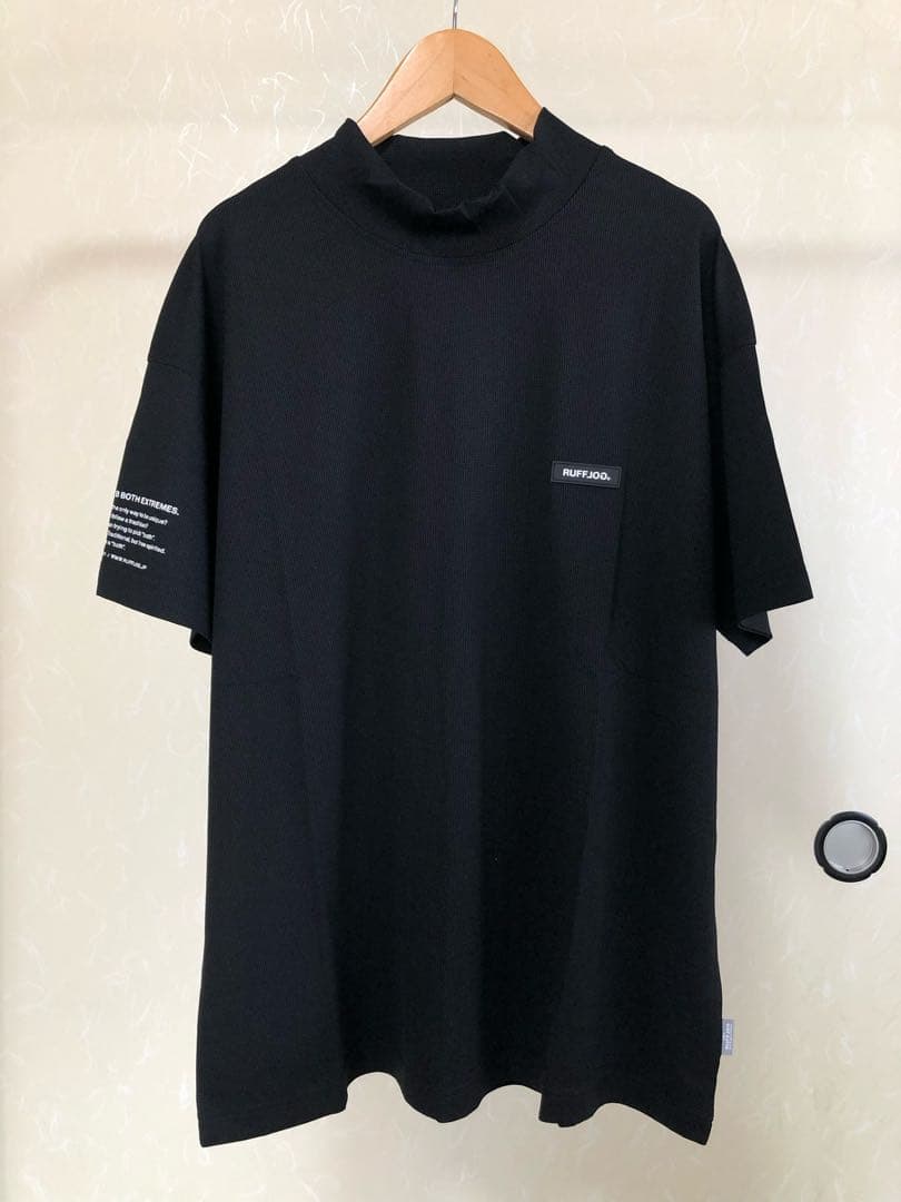 メンズウェア RUFFLOG VERTICAL LOGO MOCK NECK SHIRTS L