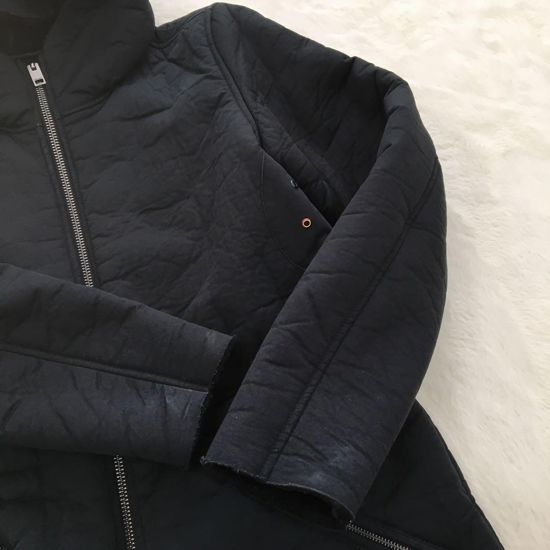 DIESEL ディーゼル ロングコート フード ジップ 裏ボア Iライン スリム