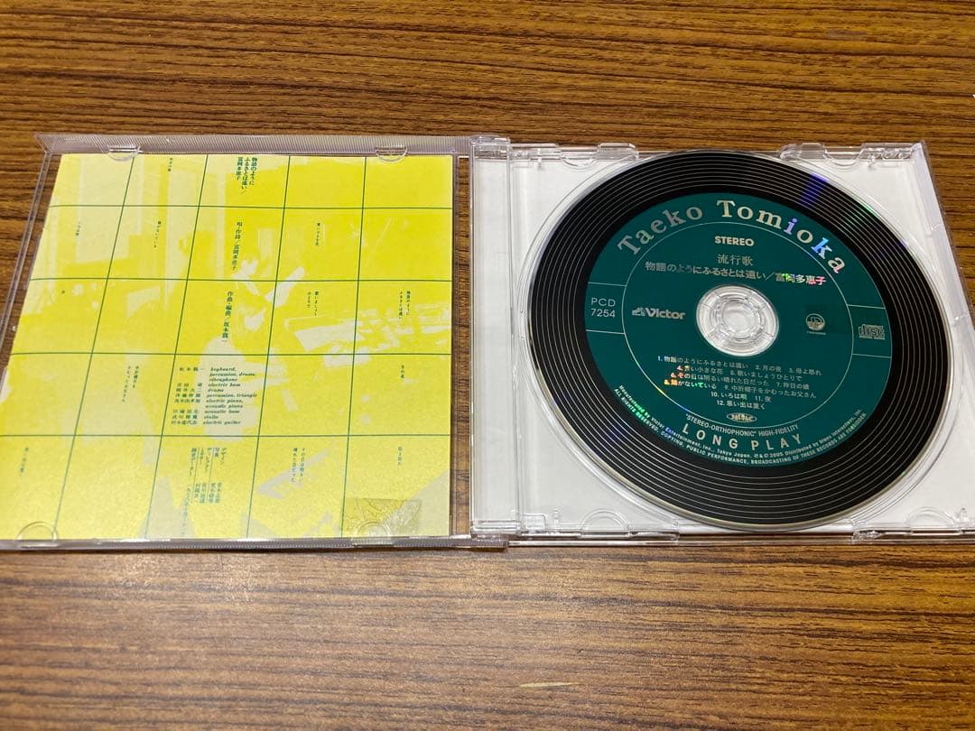 詩人、富岡多恵子物語のようにふるさとは遠い CD【廃盤】