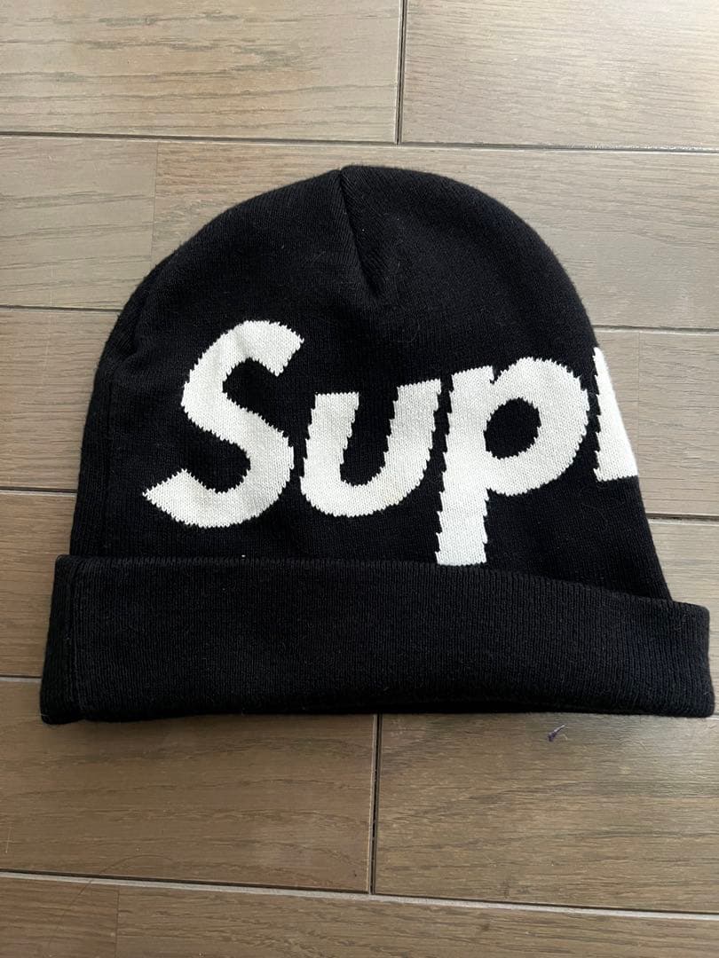 Supreme ニット帽・ビーニー ブラック
