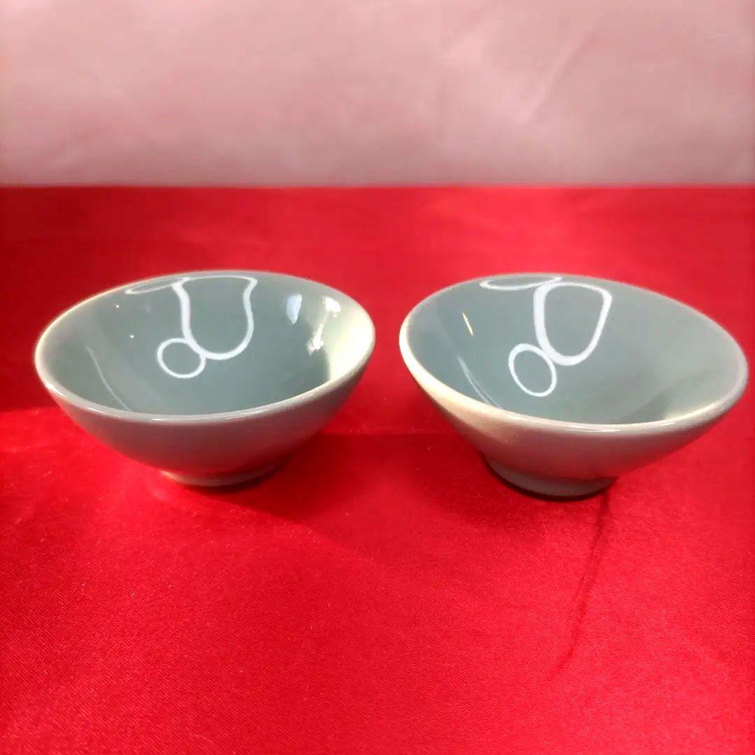 【未使用】京焼　蘇山　3代諏訪蘇山　青磁　徳利1客盃2客　酒器セット　共箱陶歴付