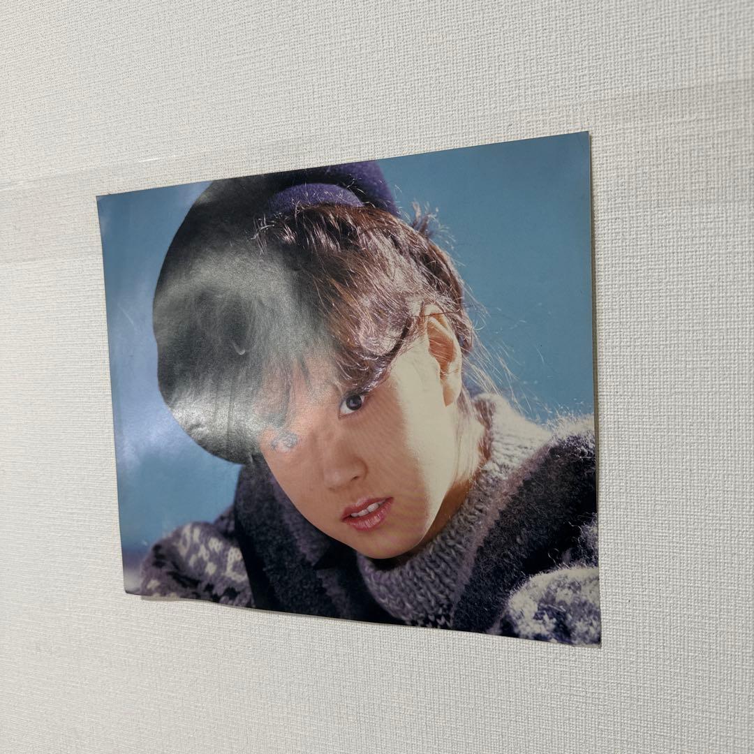 A64 中森明菜 ポスター 23×27㎝ 昭和