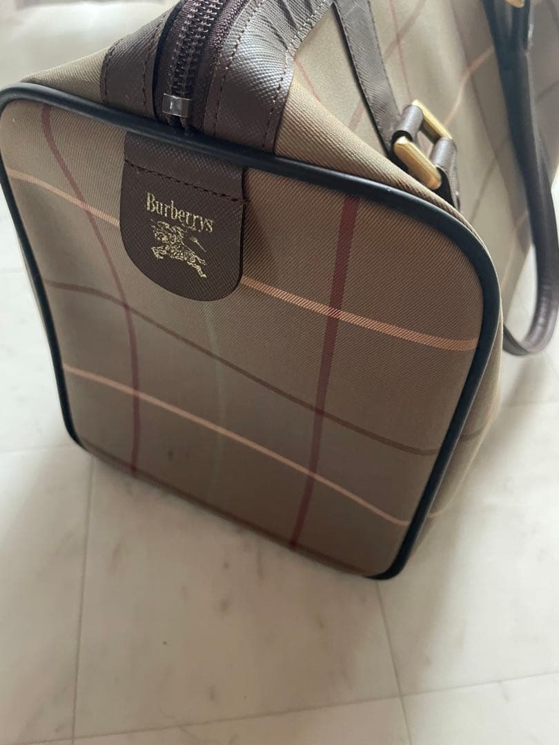 BURBERRY　ミニボストンバッグ