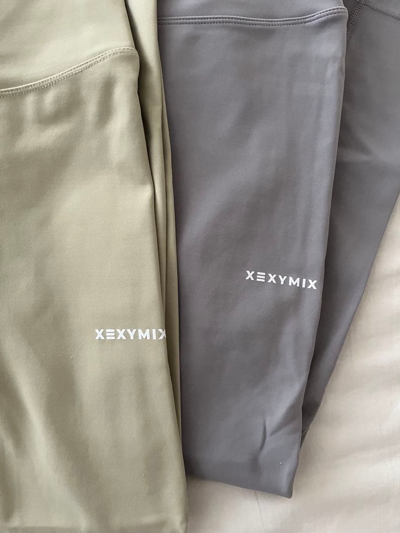 美品です！XEXYMIX ヨガパンツ オリーブグリーン グレー