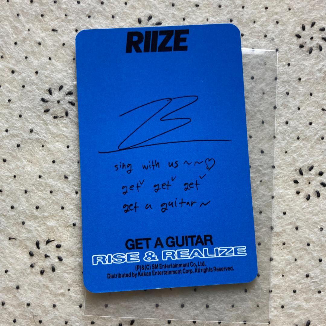 RIIZE US盤 B&N 限定 特典 ウォンビン トレカ