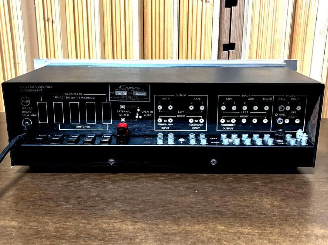 ■■美品　Crown IC150　クラウン プリアンプ　マッキントッシュ　JBL