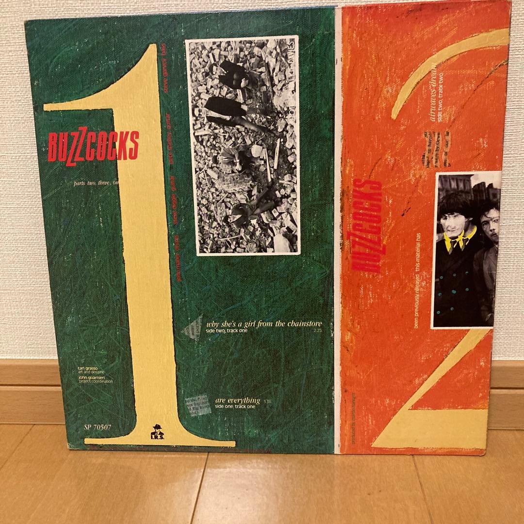 BUZZCOCKS バズコックス LPレコード　３枚セット！【名盤】