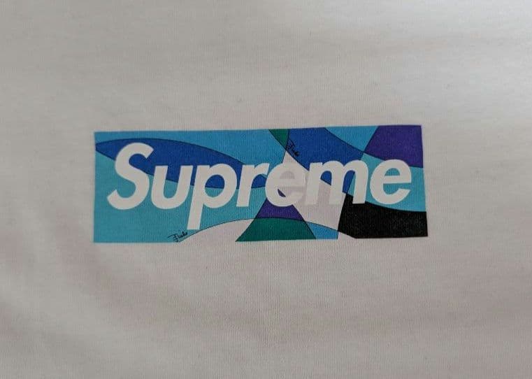 Supreme エミリオプッチ　 Tシャツ Lサイズ ホワイト