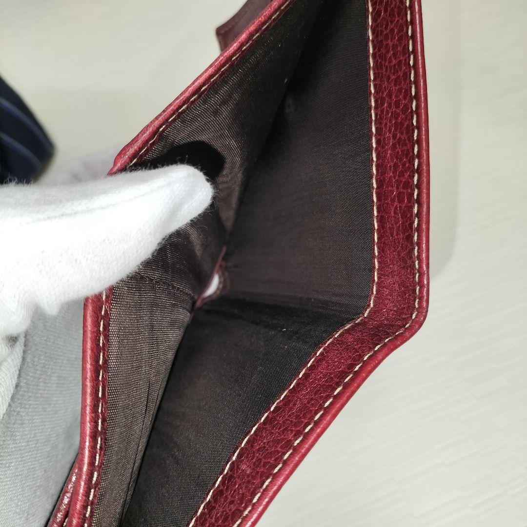 GUCCI 二つ折り財布 シェリーライン