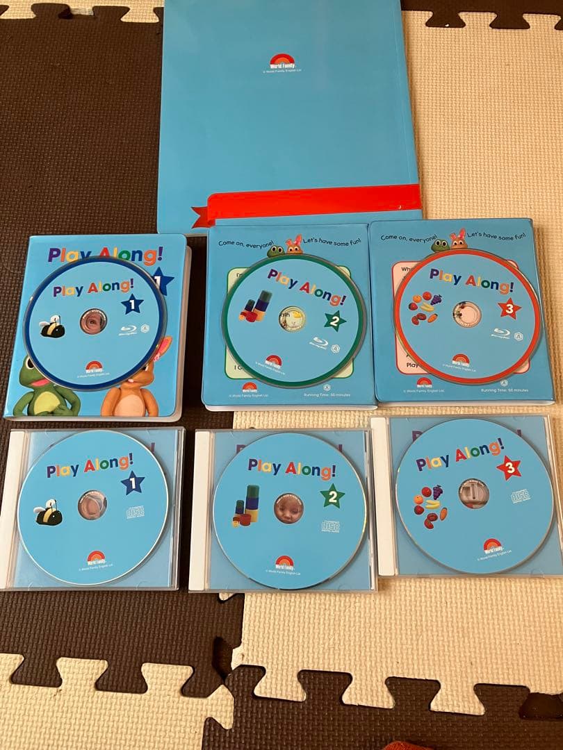 美品DWE プレイアロング　Play Along! 1, 2, 3 CD DVD